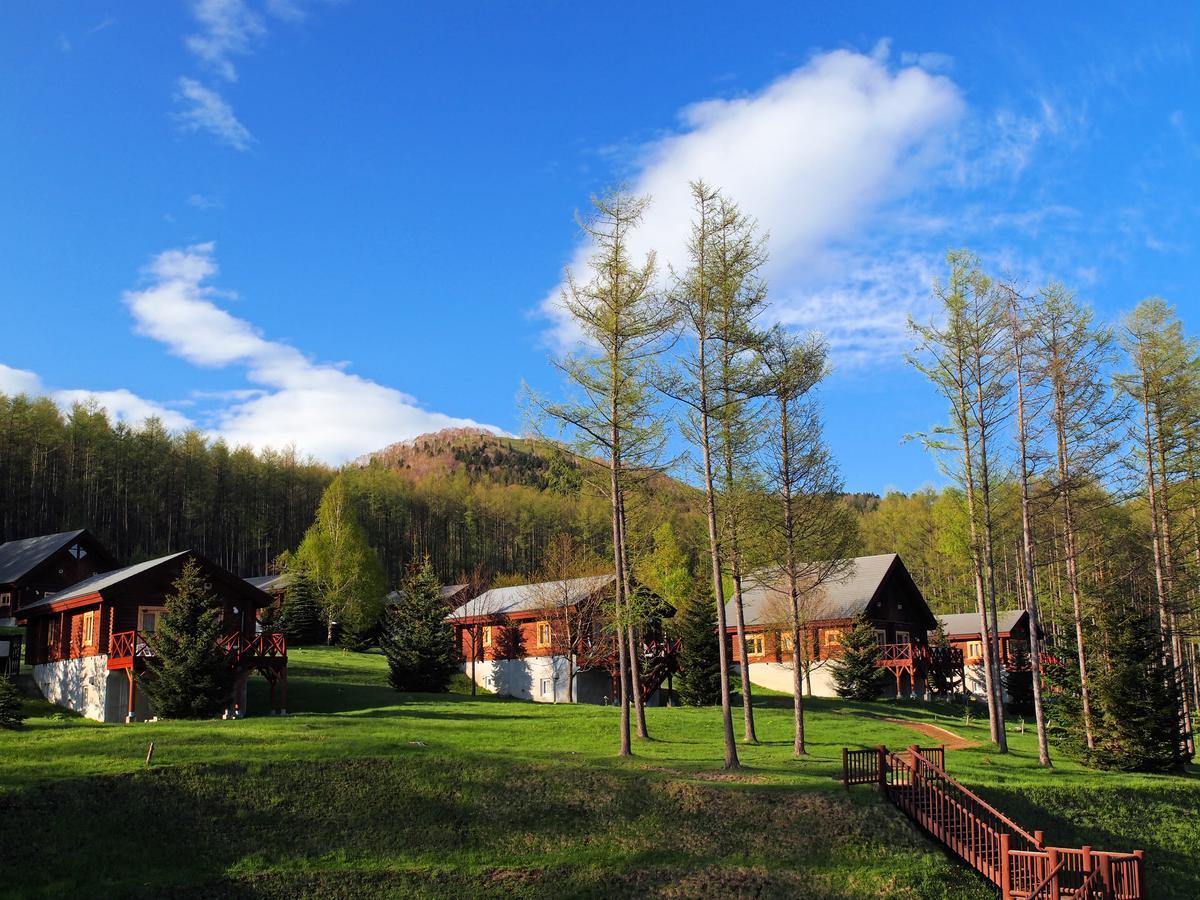 Log Hotel Larch Lake Kanayama Minamifurano Oda fotoğraf