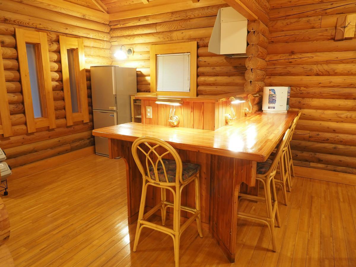 Log Hotel Larch Lake Kanayama Minamifurano Oda fotoğraf